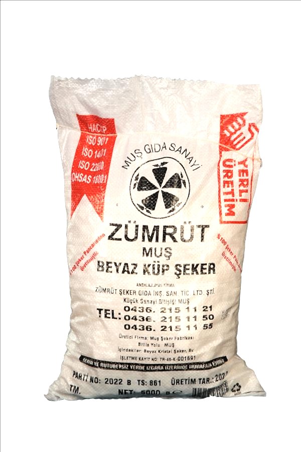 Küp Şeker Torba 5 KG